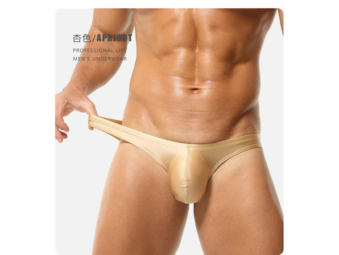 Aero Satin — Butt-Lifting Low-Rise Gay Briefs