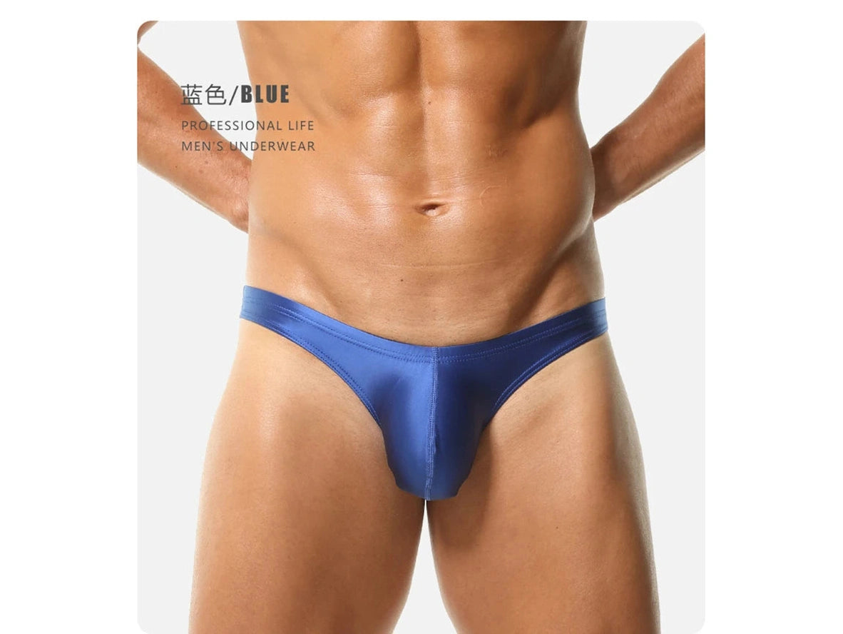 Aero Satin — Butt-Lifting Low-Rise Gay Briefs