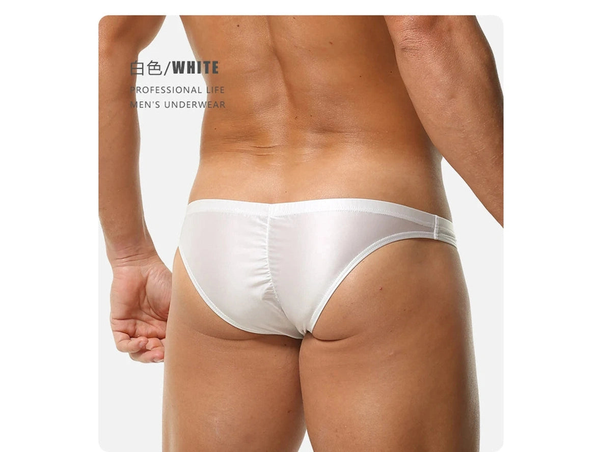 Aero Satin — Butt-Lifting Low-Rise Gay Briefs