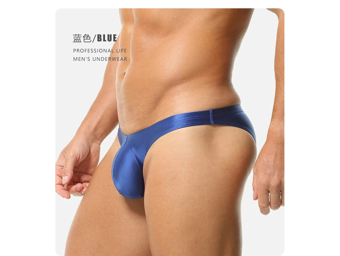 Aero Satin — Butt-Lifting Low-Rise Gay Briefs