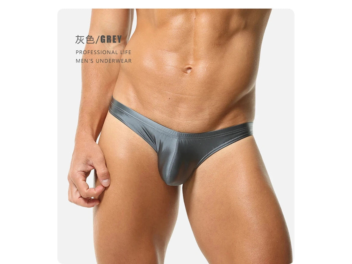 Aero Satin — Butt-Lifting Low-Rise Gay Briefs