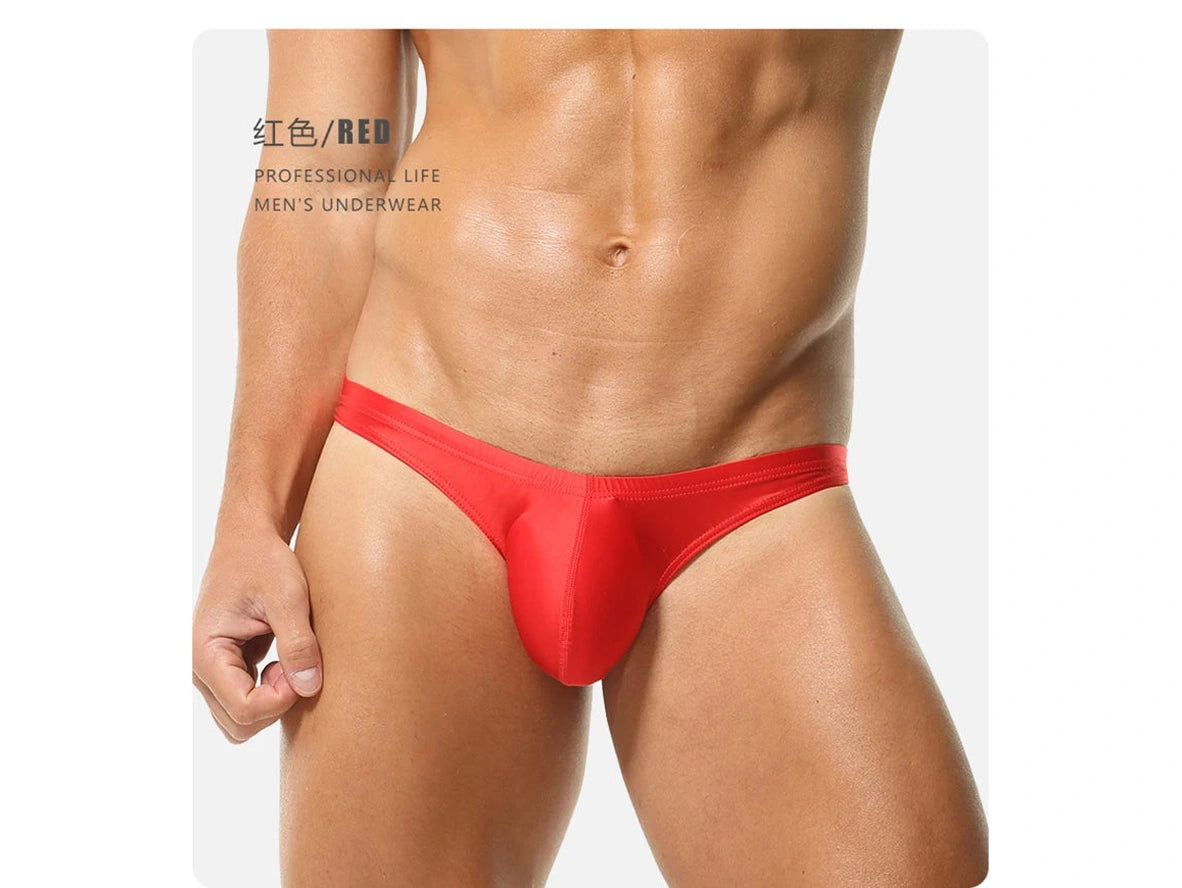 Aero Satin — Butt-Lifting Low-Rise Gay Briefs