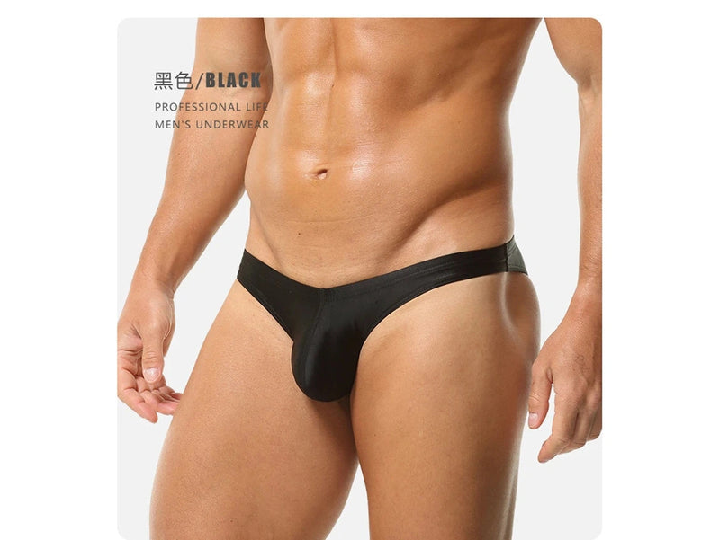 Aero Satin — Butt-Lifting Low-Rise Gay Briefs