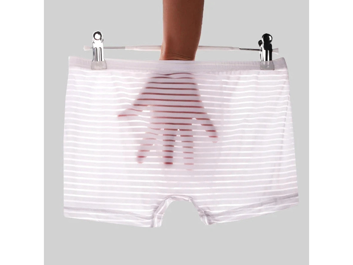 Air-Grid — Ultra-Thin Sheer Mesh Gay Boxer Briefs