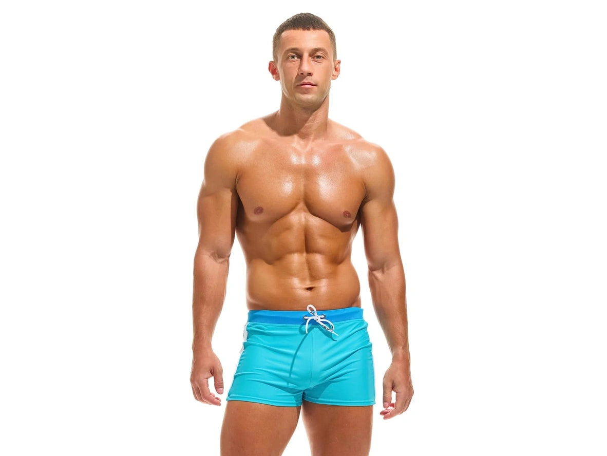 Aqua Edge – TADDLEE Square Cut Gay Swim Trunks