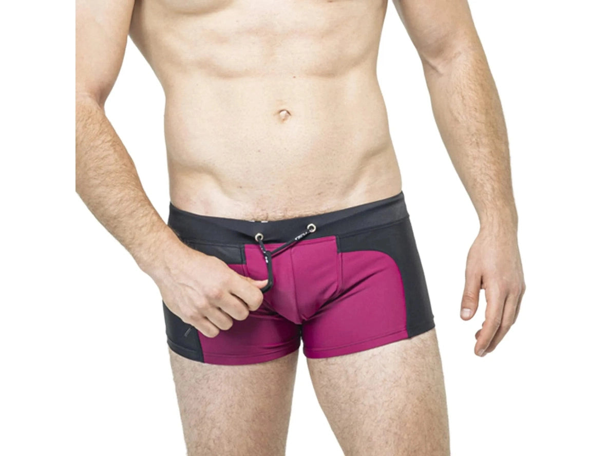 Aqua Edge – TADDLEE Square Cut Gay Swim Trunks