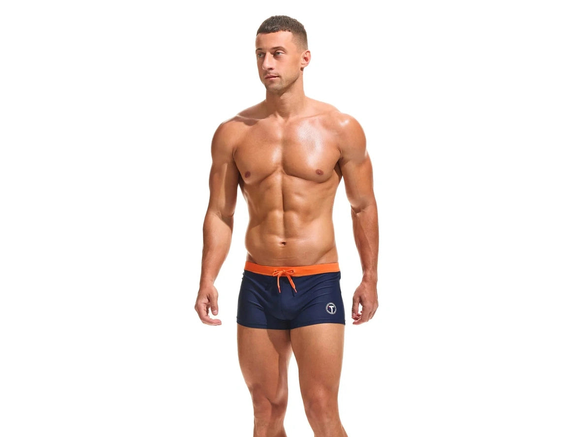 Aqua Edge – TADDLEE Square Cut Gay Swim Trunks