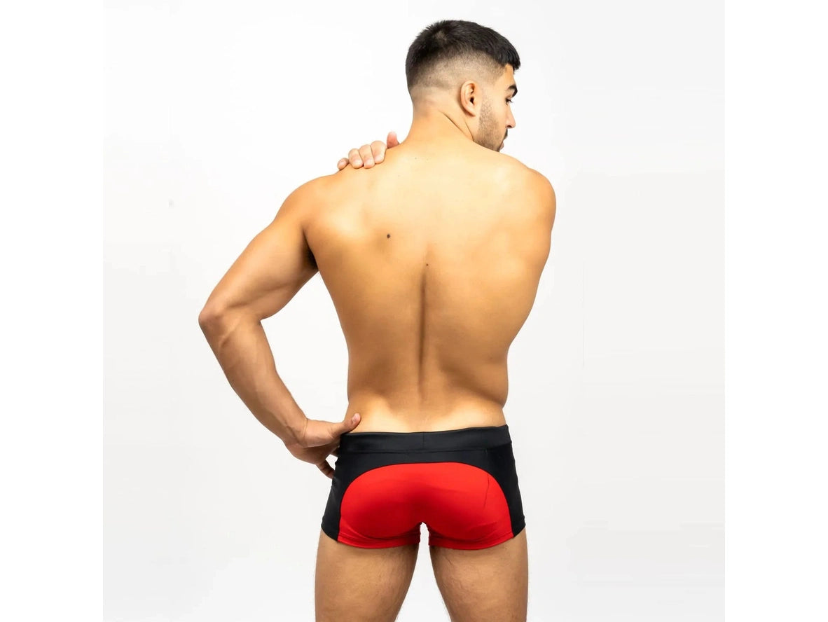 Aqua Edge – TADDLEE Square Cut Gay Swim Trunks
