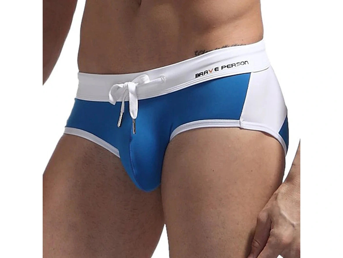 Aqua Grip – BRAVE PERSON Gay Swim Briefs