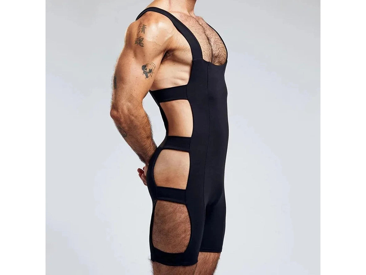 Bare Frame – Sexy Gay Jumpsuit Bodysuit