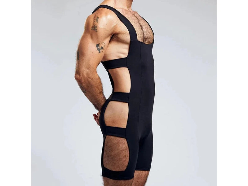 Bare Frame – Sexy Gay Jumpsuit Bodysuit