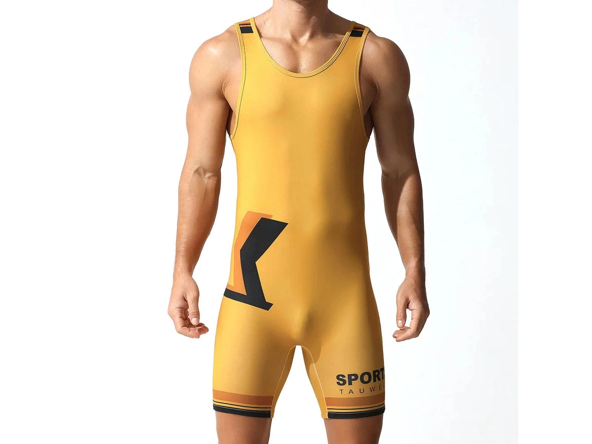 Bolt Lightning — TAUWELL Retro Wrestling Gay Singlets