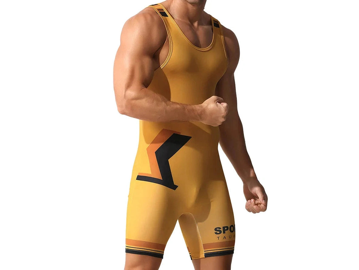 Bolt Lightning — TAUWELL Retro Wrestling Gay Singlets