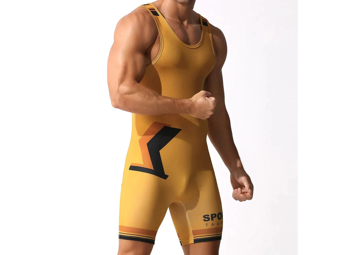 Bolt Lightning — TAUWELL Retro Wrestling Gay Singlets
