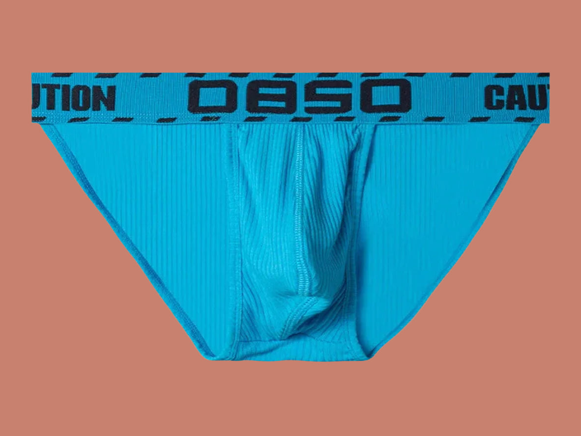 Caution 0850 – Ribbed Athletic Gay Briefs