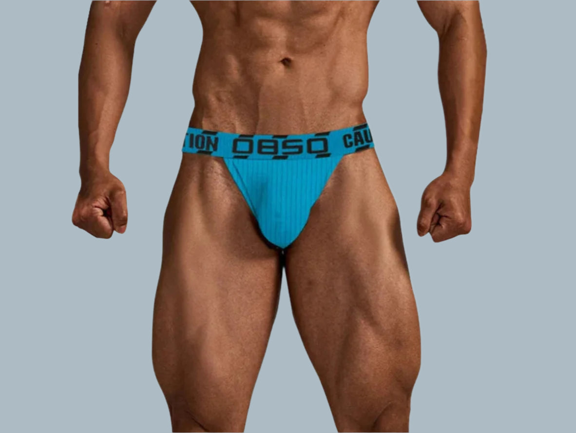 Caution 0850 – Ribbed Athletic Gay Briefs