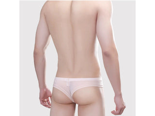 Cheeky Heat – Low-Rise Gay Thong - Flesh Beige / M Waist 28-30"