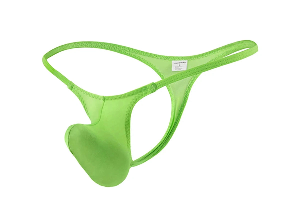Chroma Hyper-Sheer — Ultra-Low Bulge Pouch Gay Thongs