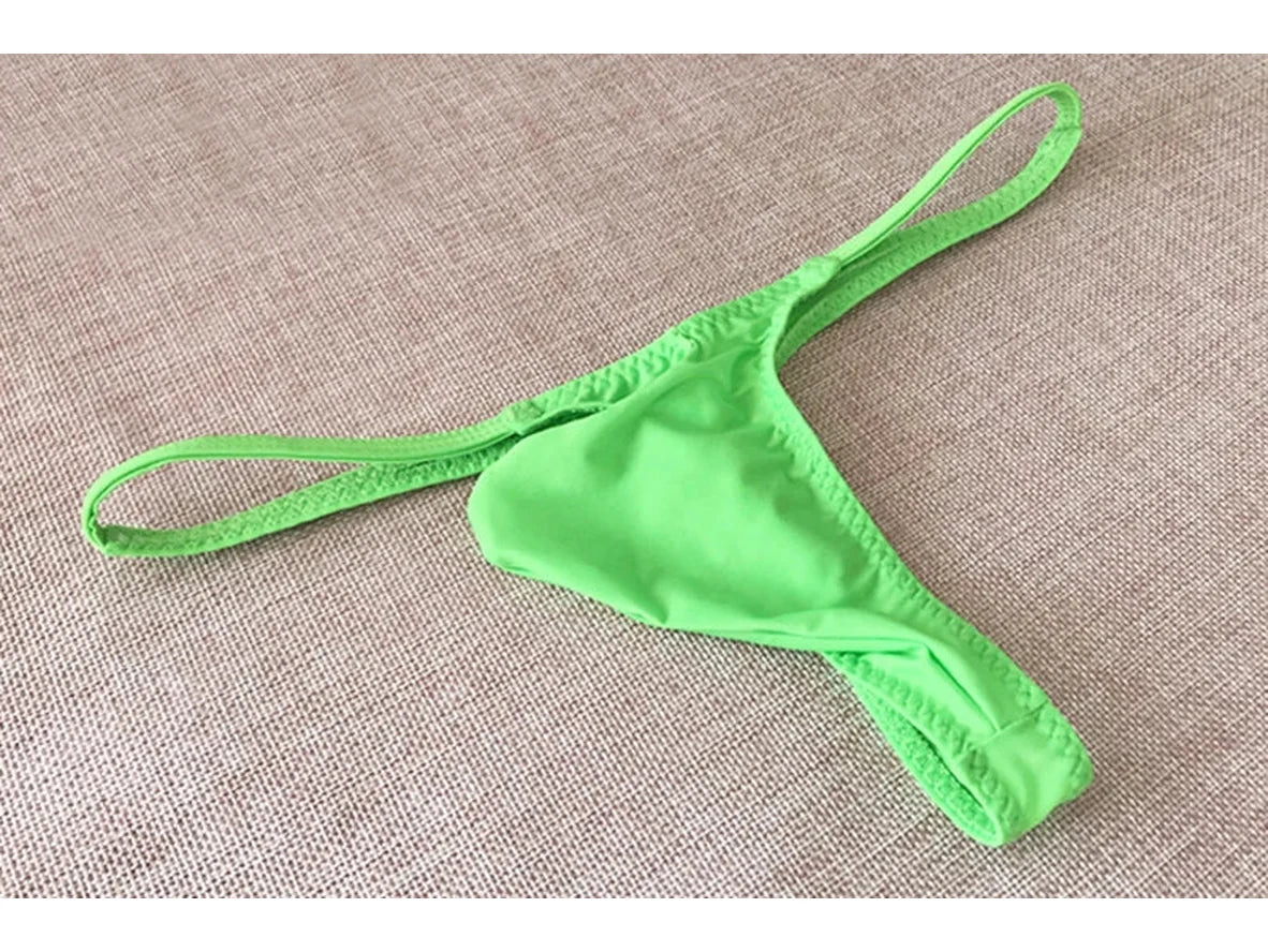 Chroma Hyper-Sheer — Ultra-Low Bulge Pouch Gay Thongs