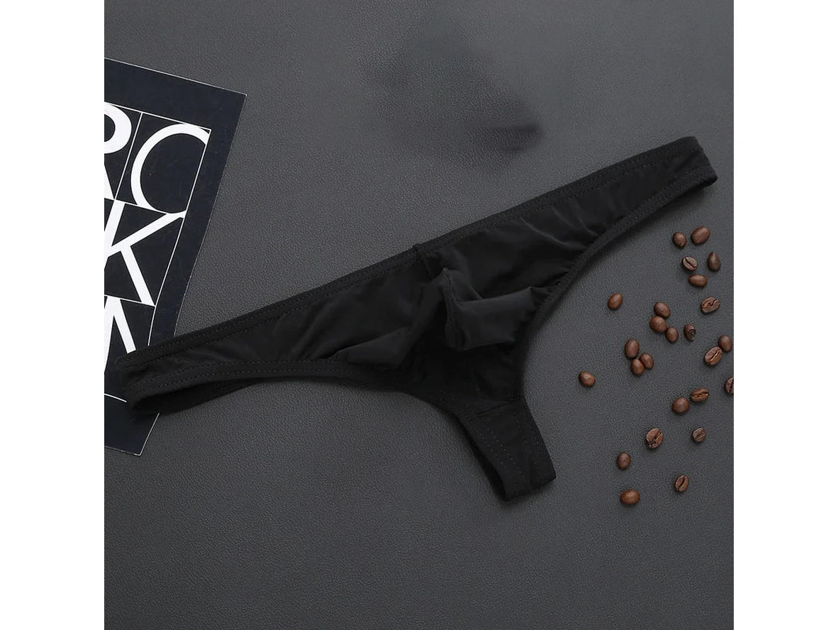 Clear Water — Ice-Silk Gay Thongs