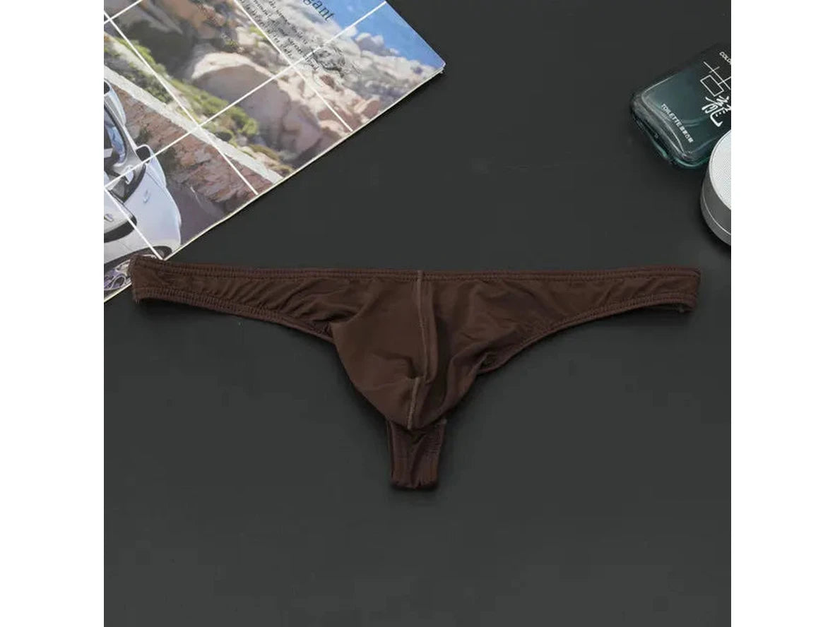 Clear Water — Ice-Silk Gay Thongs