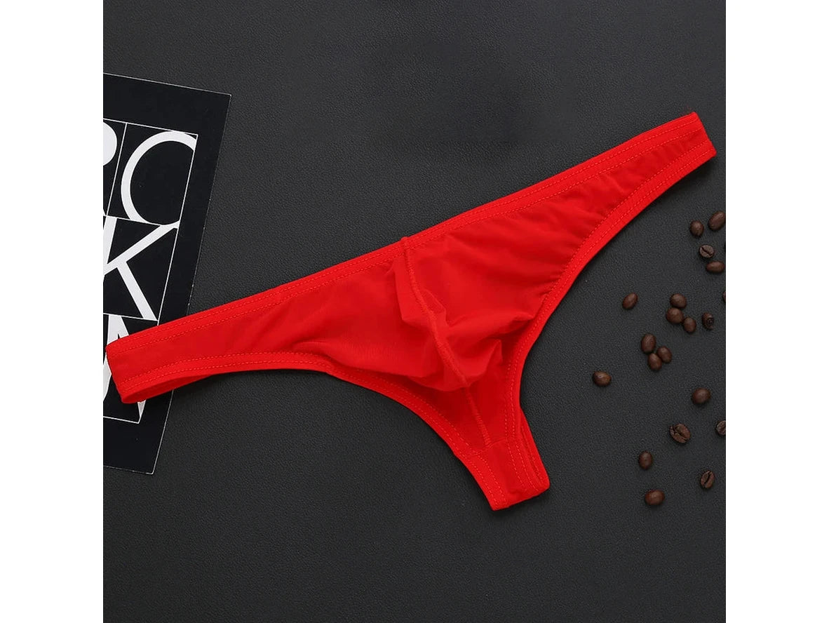 Clear Water — Ice-Silk Gay Thongs