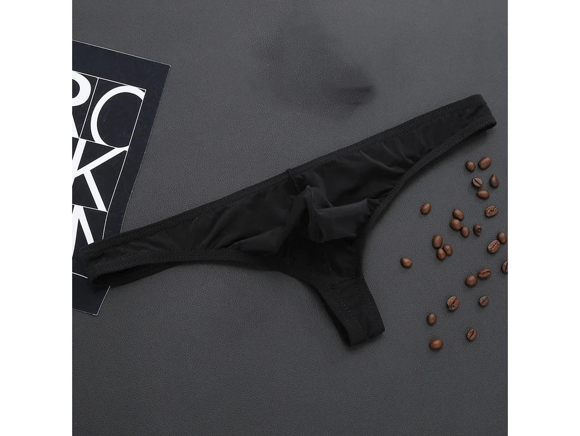 Clear Water — Ice-Silk Gay Thongs