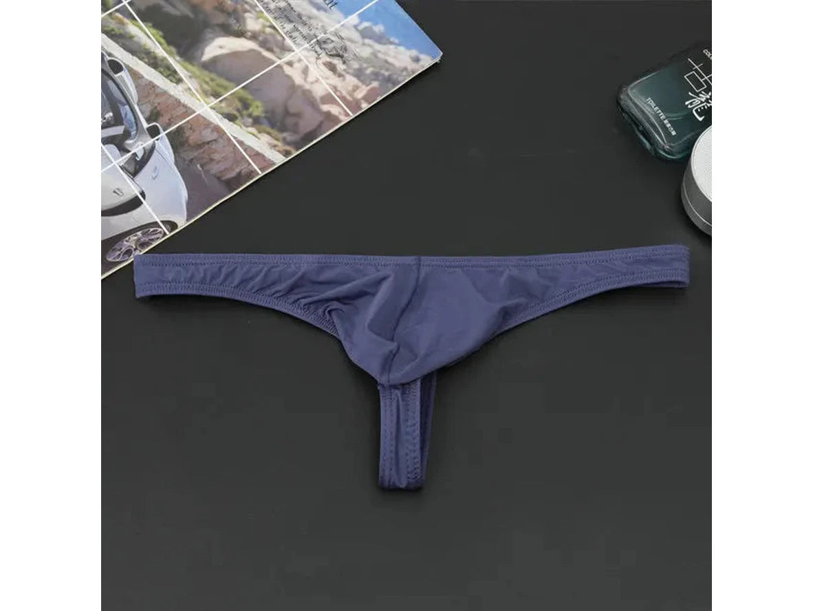 Clear Water — Ice-Silk Gay Thongs