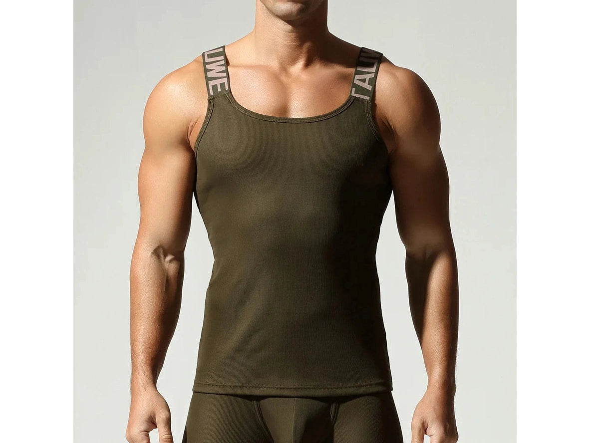 Flex Force — TAUWELL Ribbed Gym Tanks