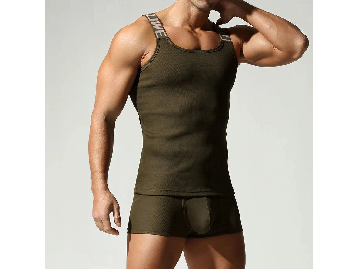Flex Force — TAUWELL Ribbed Gym Tanks