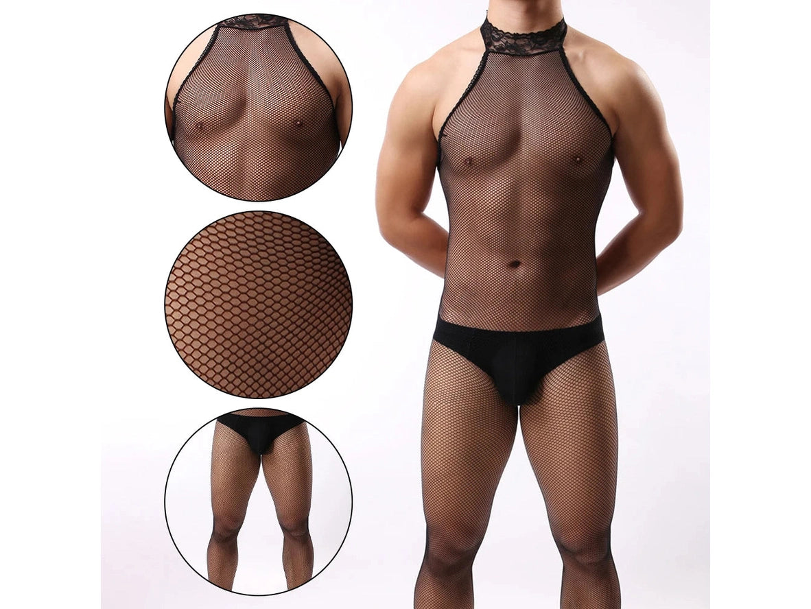 Gay Bodystockings | Fantasy Open Crotch Lingerie
