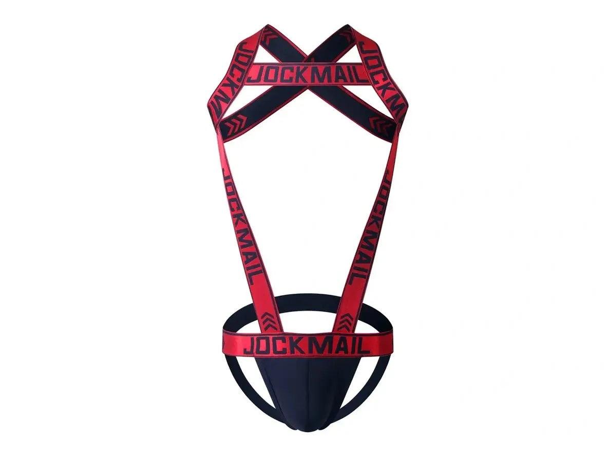 Gay Bodysuit | JOCKMAIL Jockstrap Harness Bodysuit