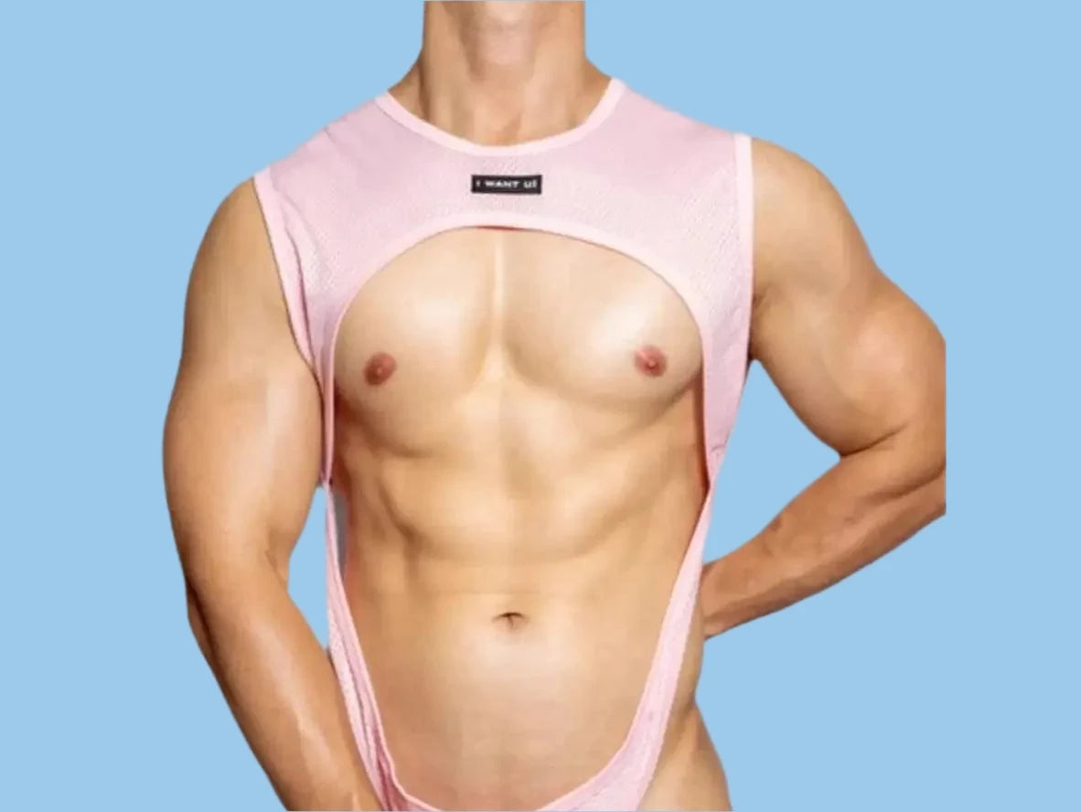 Gay Bodysuits | D.M Collection "I want u!" Bodysuit