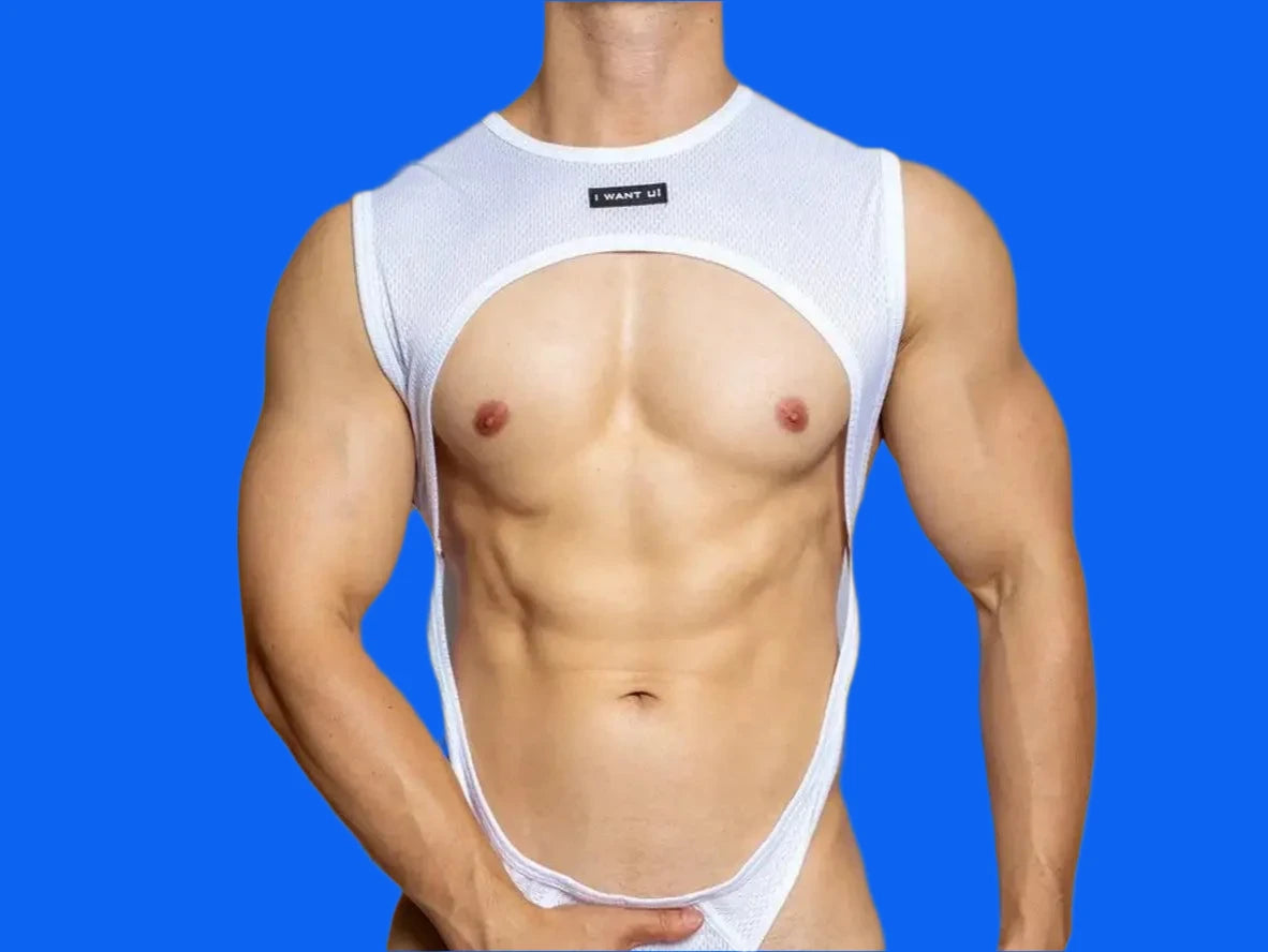 Gay Bodysuits | D.M Collection "I want u!" Bodysuit