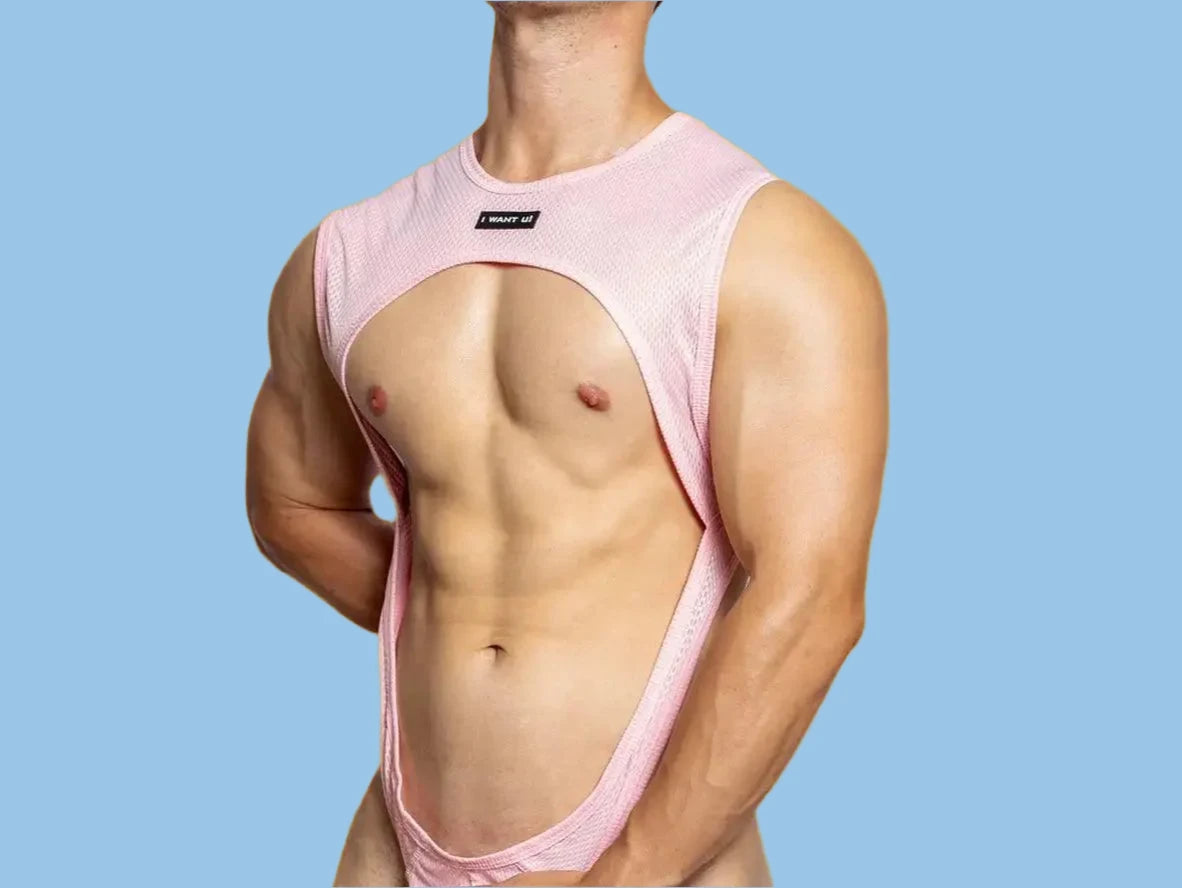 Gay Bodysuits | D.M Collection "I want u!" Bodysuit