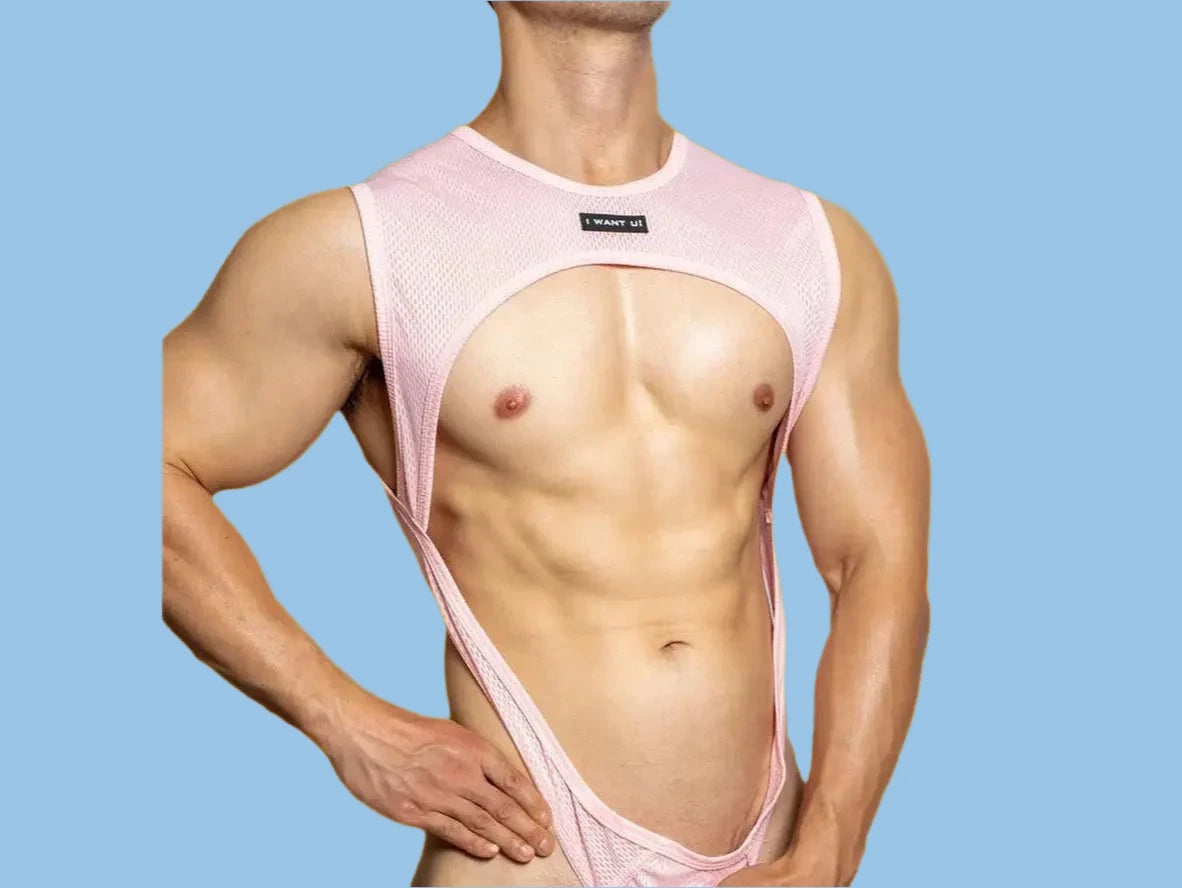 Gay Bodysuits | D.M Collection "I want u!" Bodysuit
