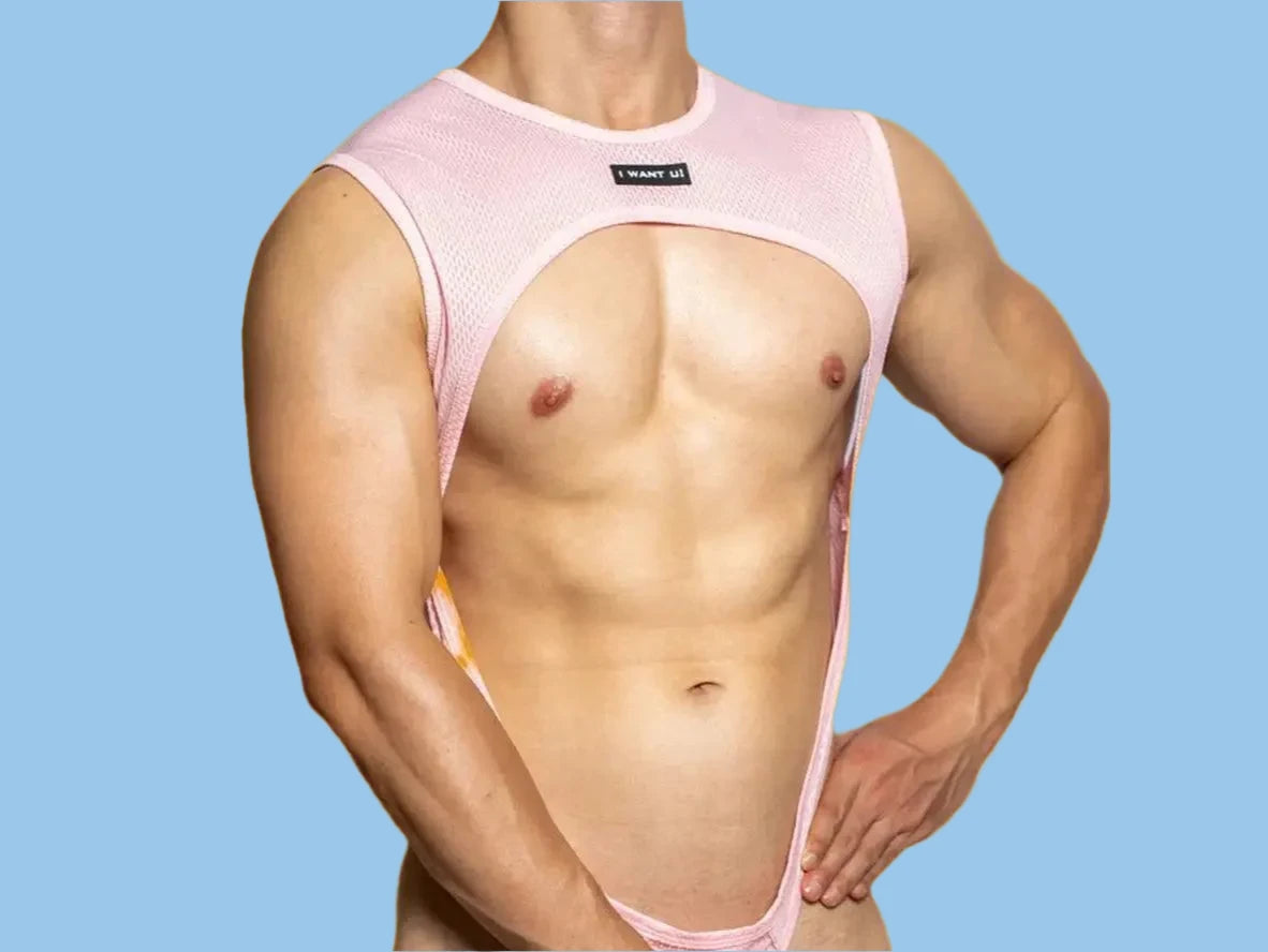 Gay Bodysuits | D.M Collection "I want u!" Bodysuit
