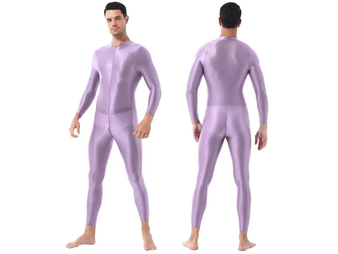 Gay Bodysuits | Sexy Ankle Length Zipper Bodystocking