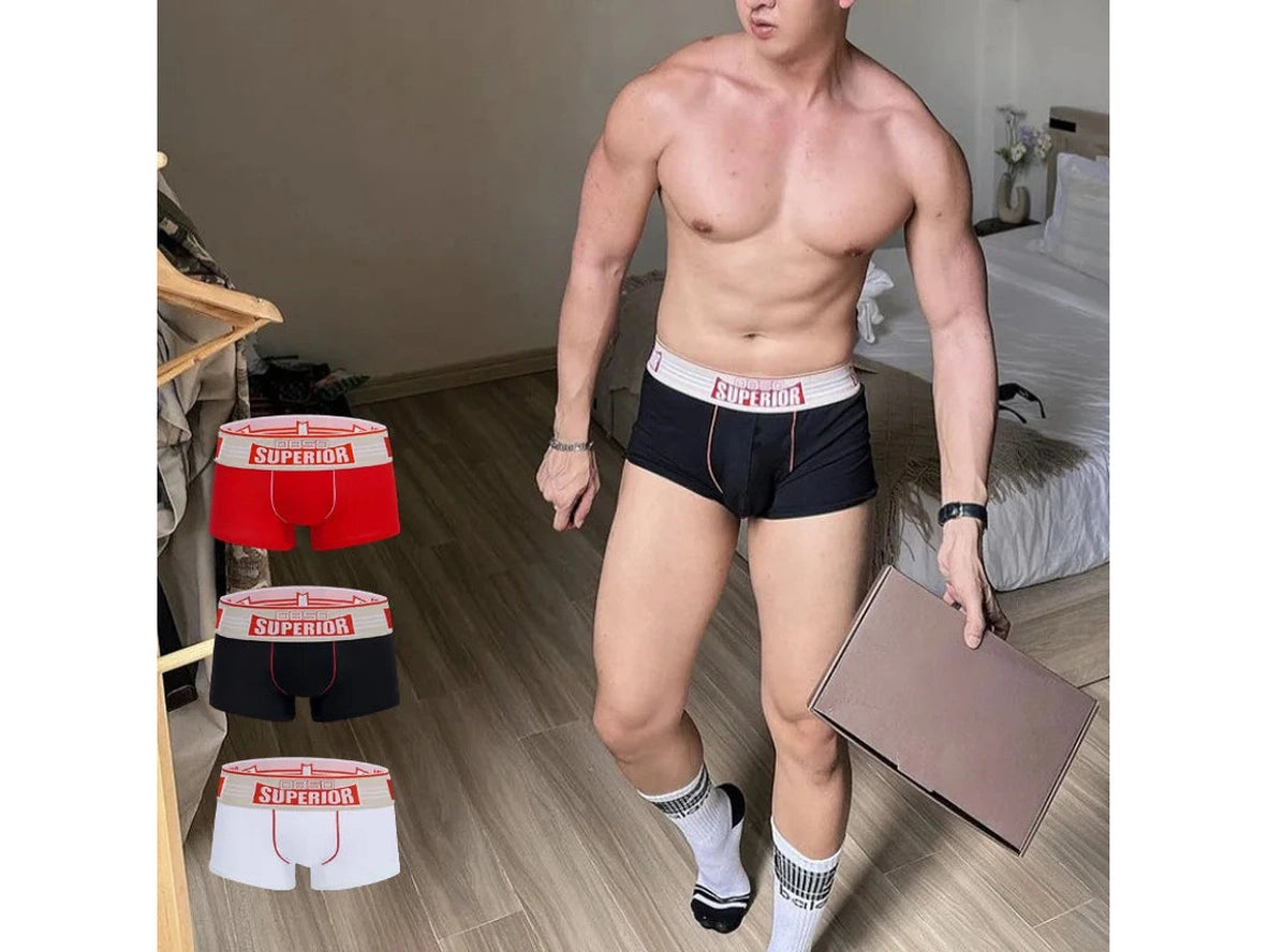 Gay Boxer Briefs | 0850 Superior Cotton Boxer Briefs