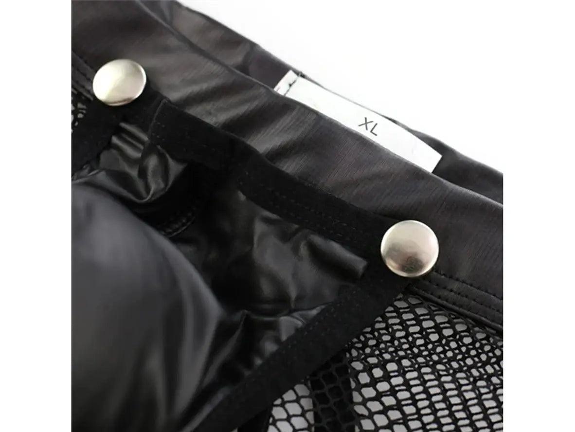 Gay Boxer Briefs | CLEVER-MENMODE Removable Pouch Open Butt Mesh Boxer Briefs