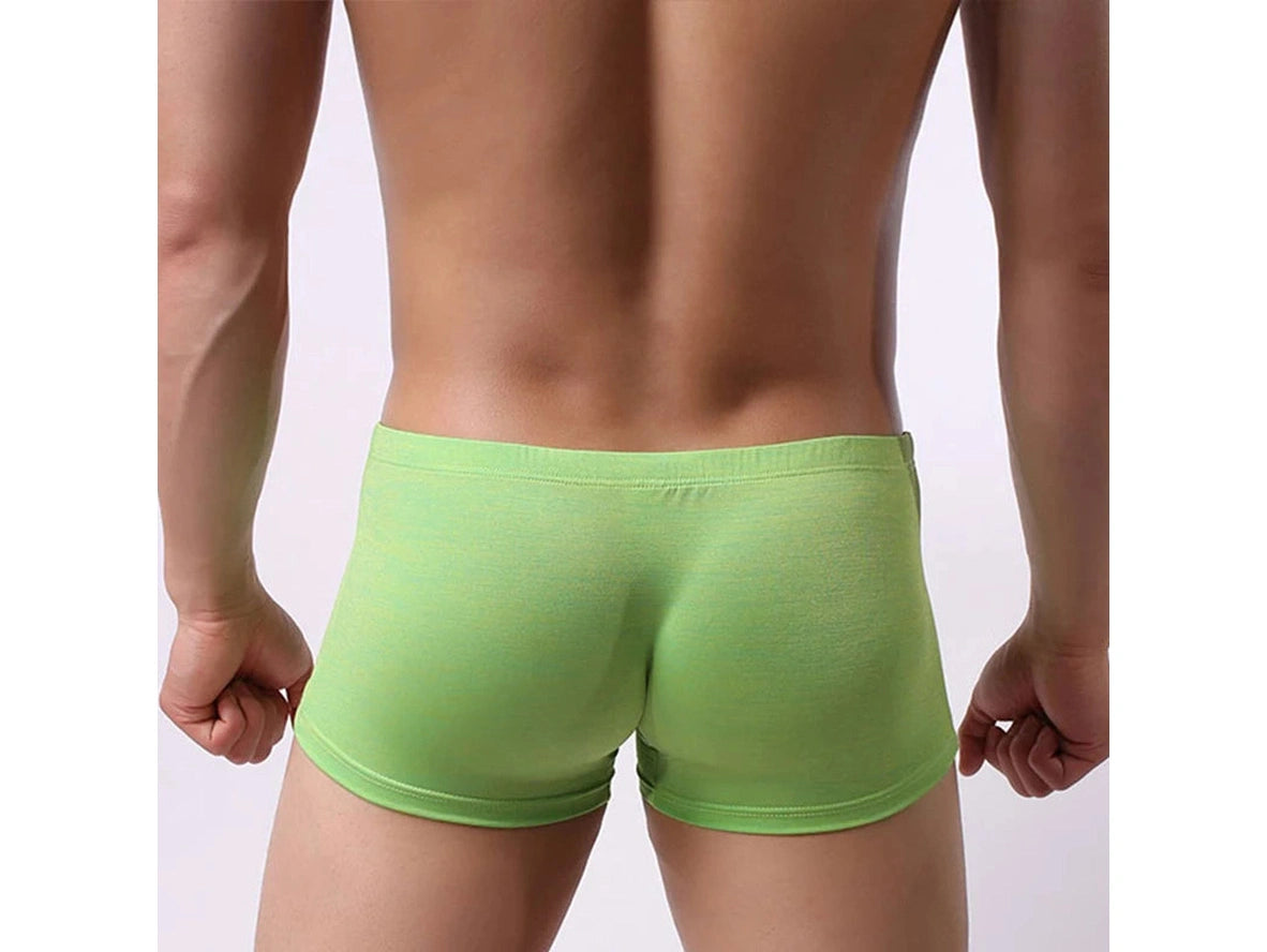 Gay Boxer Briefs | Colorful Mid-Rise Supportive Pouch Boxer Briefs