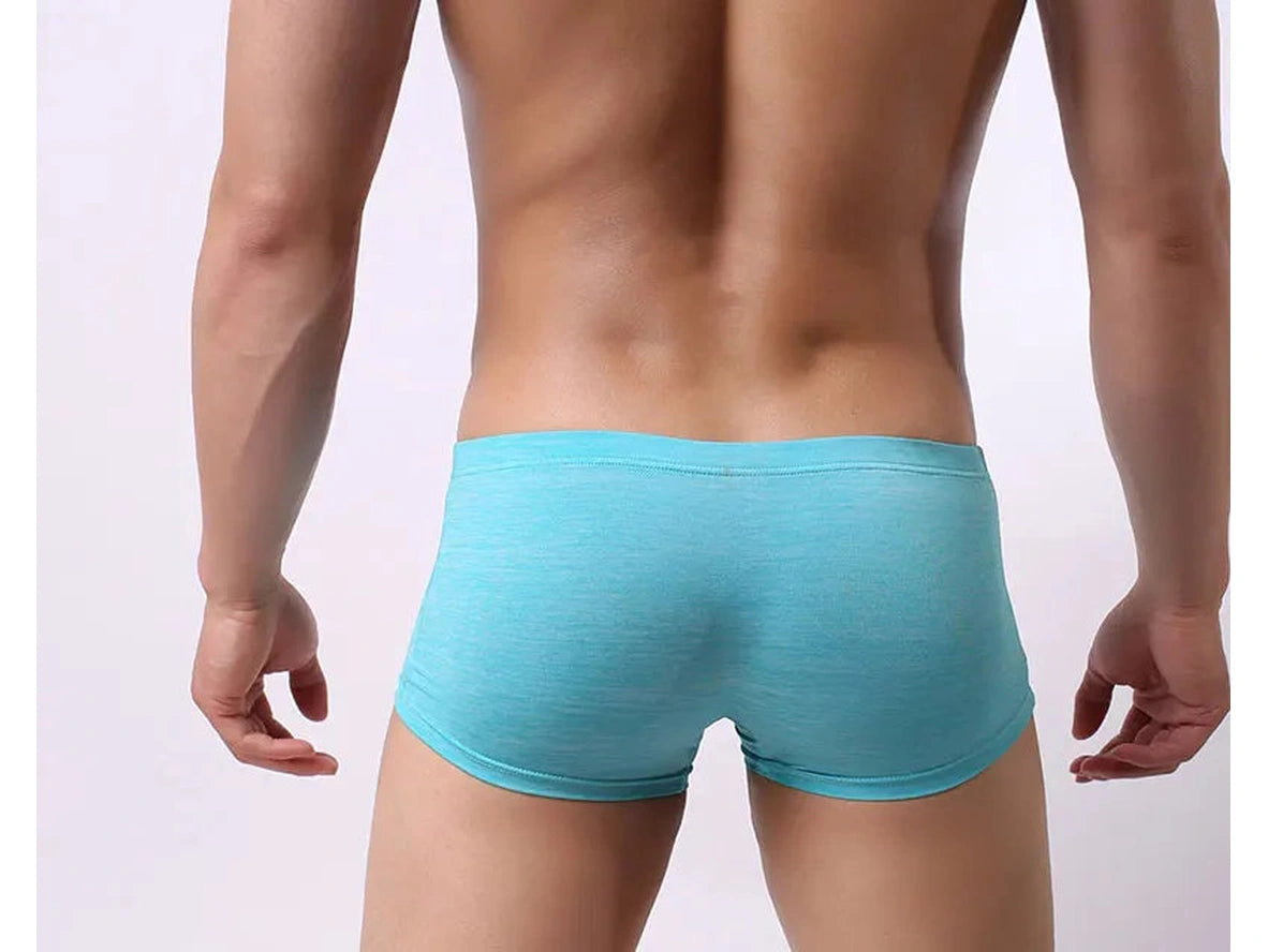 Gay Boxer Briefs | Colorful Mid-Rise Supportive Pouch Boxer Briefs
