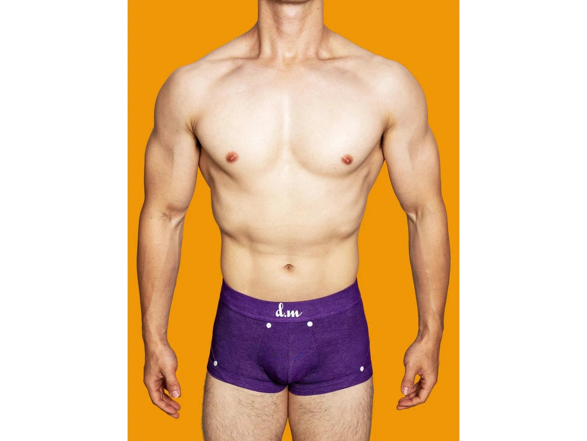 Gay Boxer Briefs | D.M Button Boxer Briefs