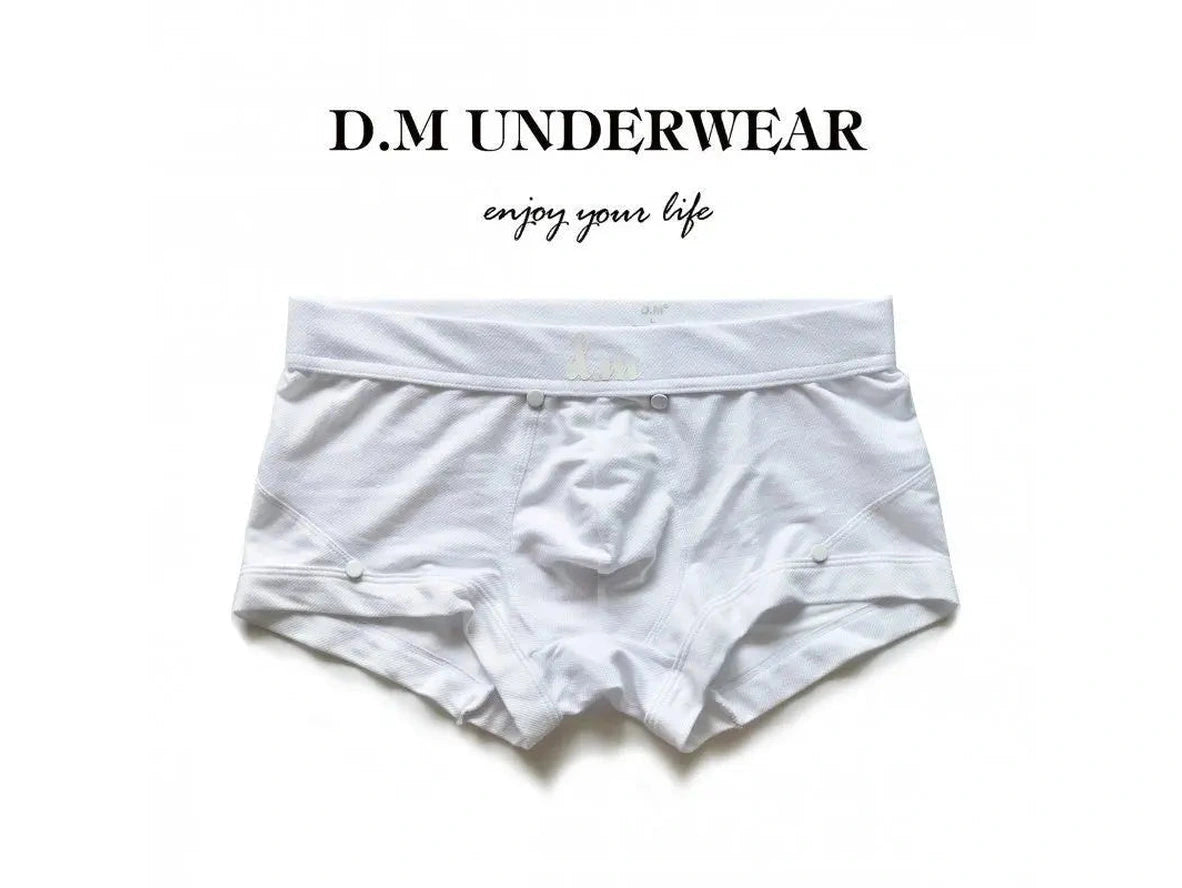 Gay Boxer Briefs | D.M Button Boxer Briefs