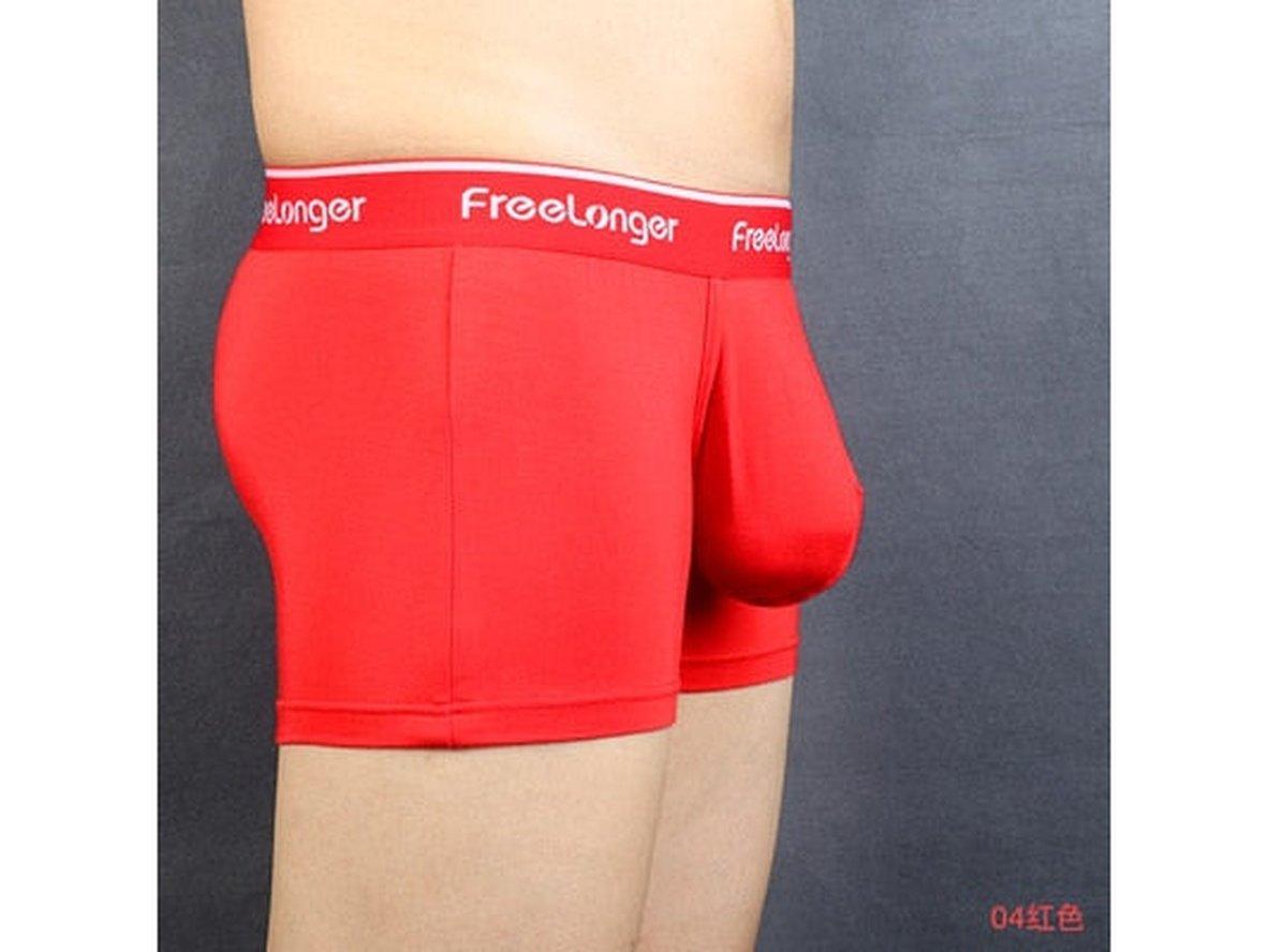 Gay Boxer Briefs | FREELONGER Pouch Boxer Briefs