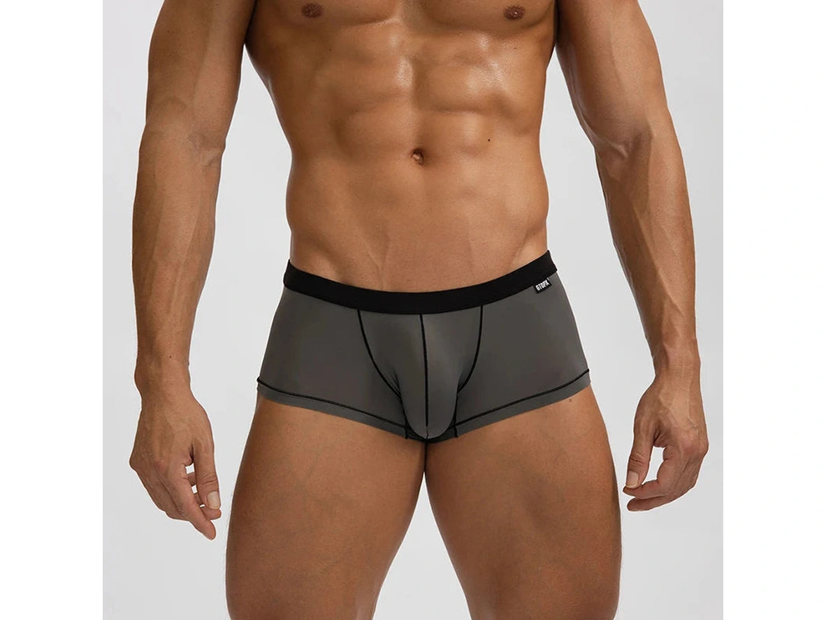 Gay Boxer Briefs | GTOPX MAN Thin Ice Silk Boxer Briefs