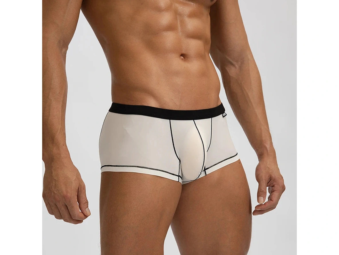 Gay Boxer Briefs | GTOPX MAN Thin Ice Silk Boxer Briefs
