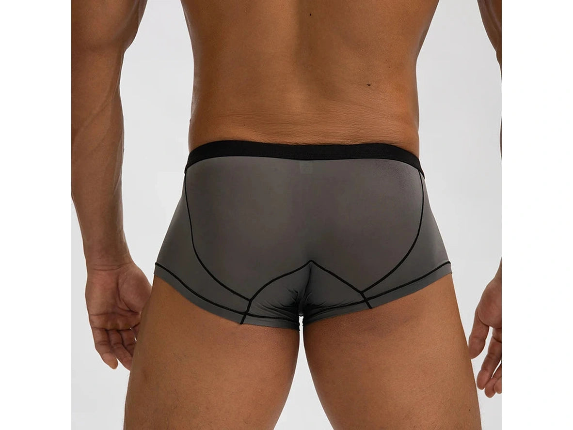 Gay Boxer Briefs | GTOPX MAN Thin Ice Silk Boxer Briefs