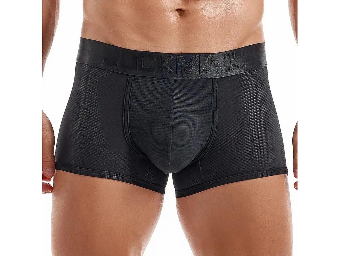 Gay Boxer Briefs | JOCKMAIL Bright Color Mesh Boxers