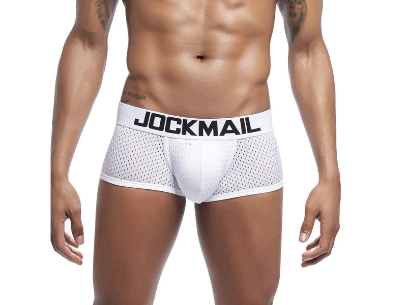 Gay Boxer Briefs | JOCKMAIL Mesh Boxer Briefs